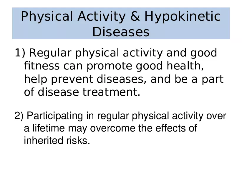 Hypokinetic Diseases - Page 2