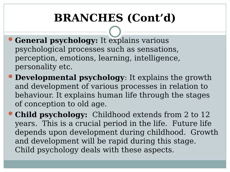 Introduction to Psychology Lecture - Page 8