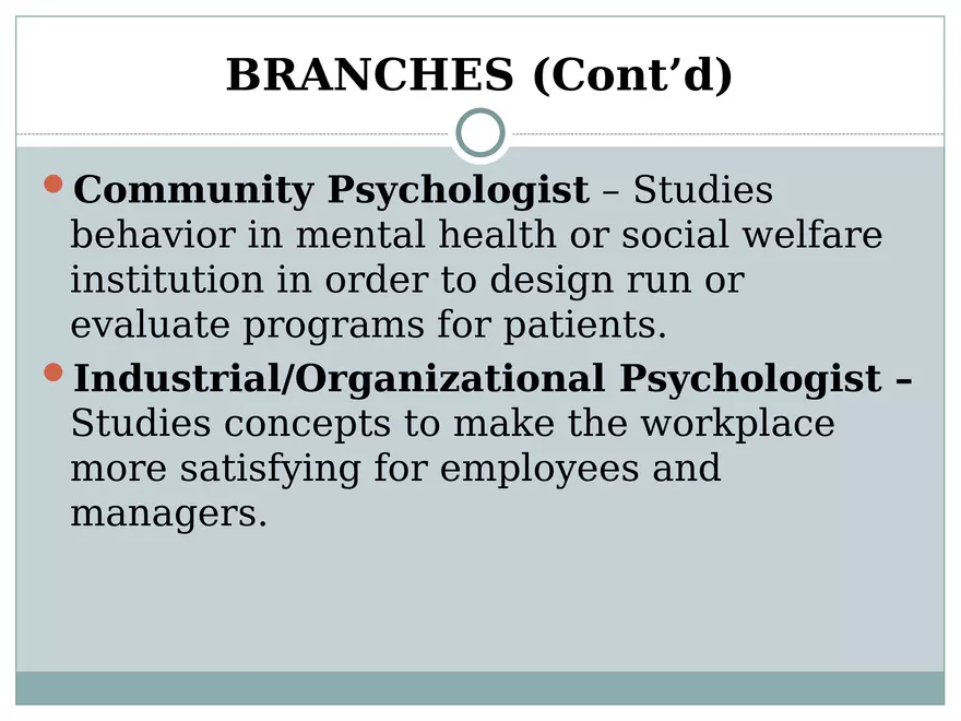 Introduction to Psychology Lecture - Page 11