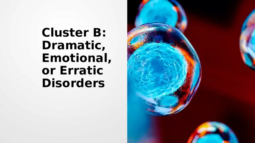 Personality Disorders - Page 23