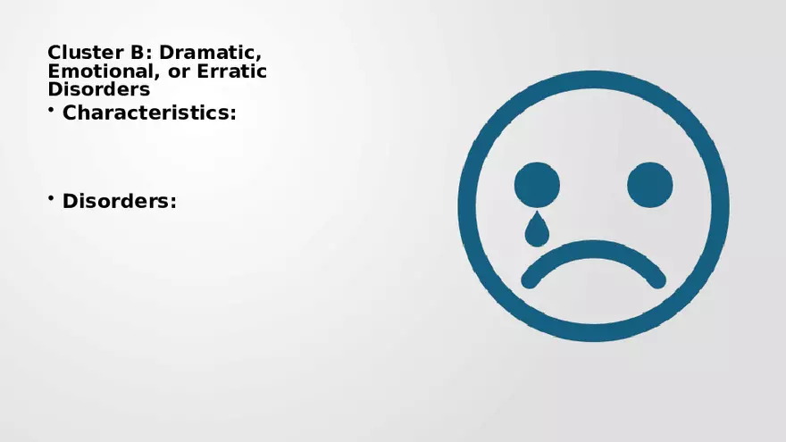 Personality Disorders - Page 24