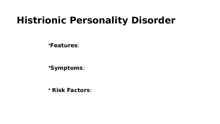 Personality Disorders - Page 5