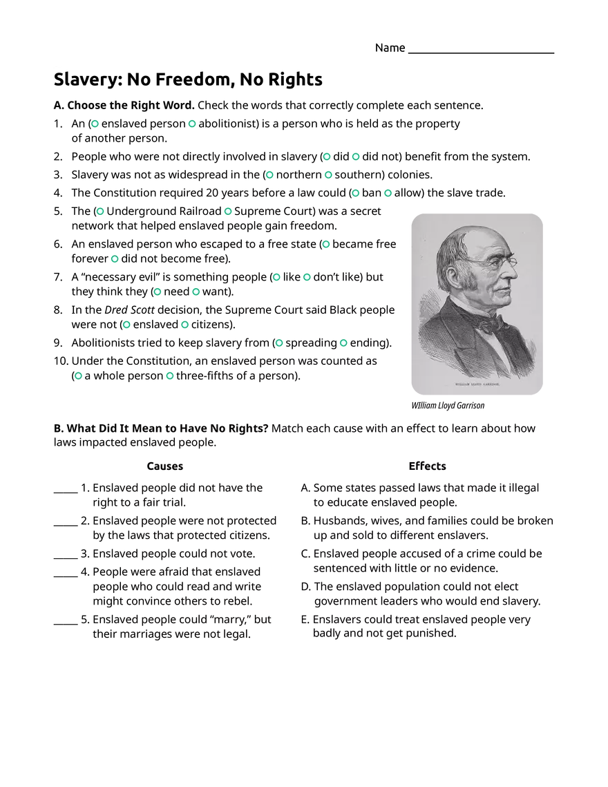 Slavery No Freedom, No Rights - Page 3