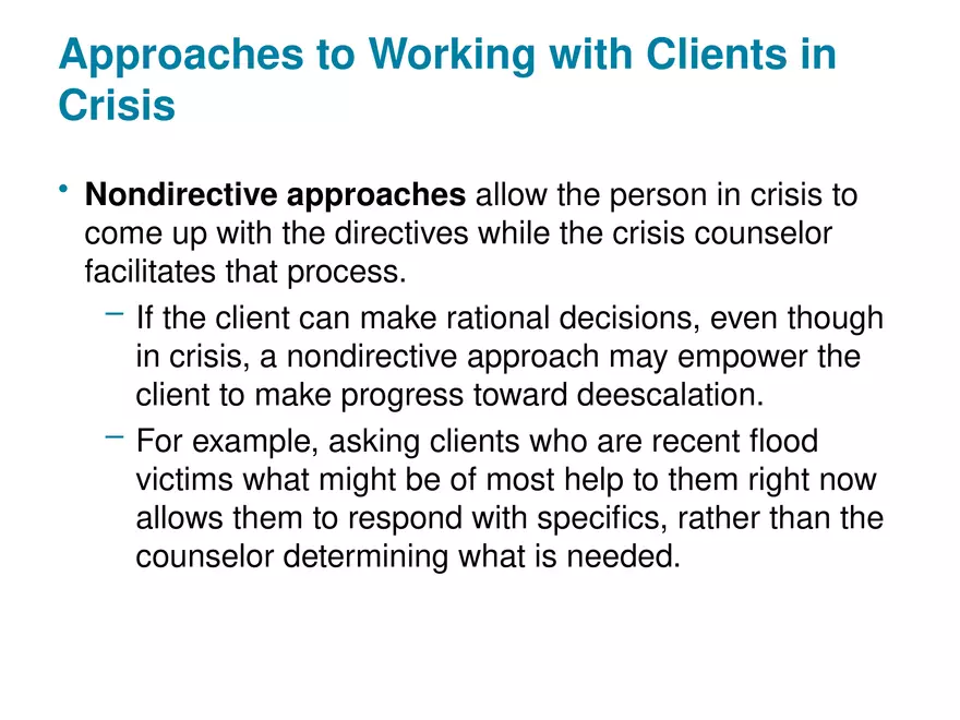 Chapter 1 Basic Concepts of Crisis Intervention - Page 18