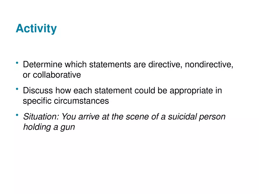 Chapter 1 Basic Concepts of Crisis Intervention - Page 20