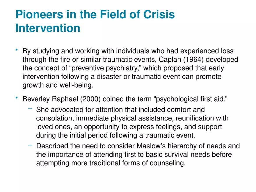 Chapter 1 Basic Concepts of Crisis Intervention - Page 26