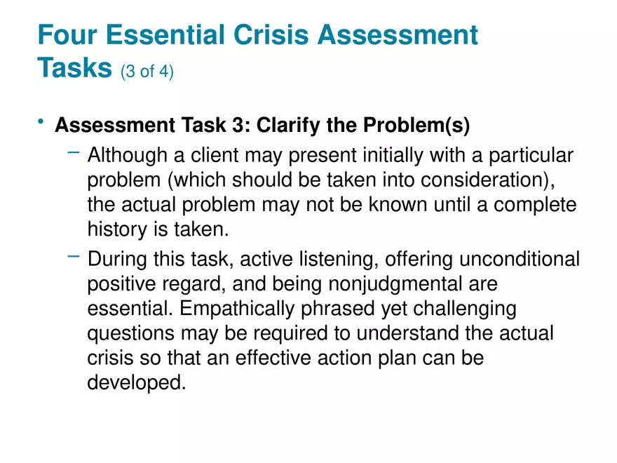 Chapter 1 Basic Concepts of Crisis Intervention - Page 32