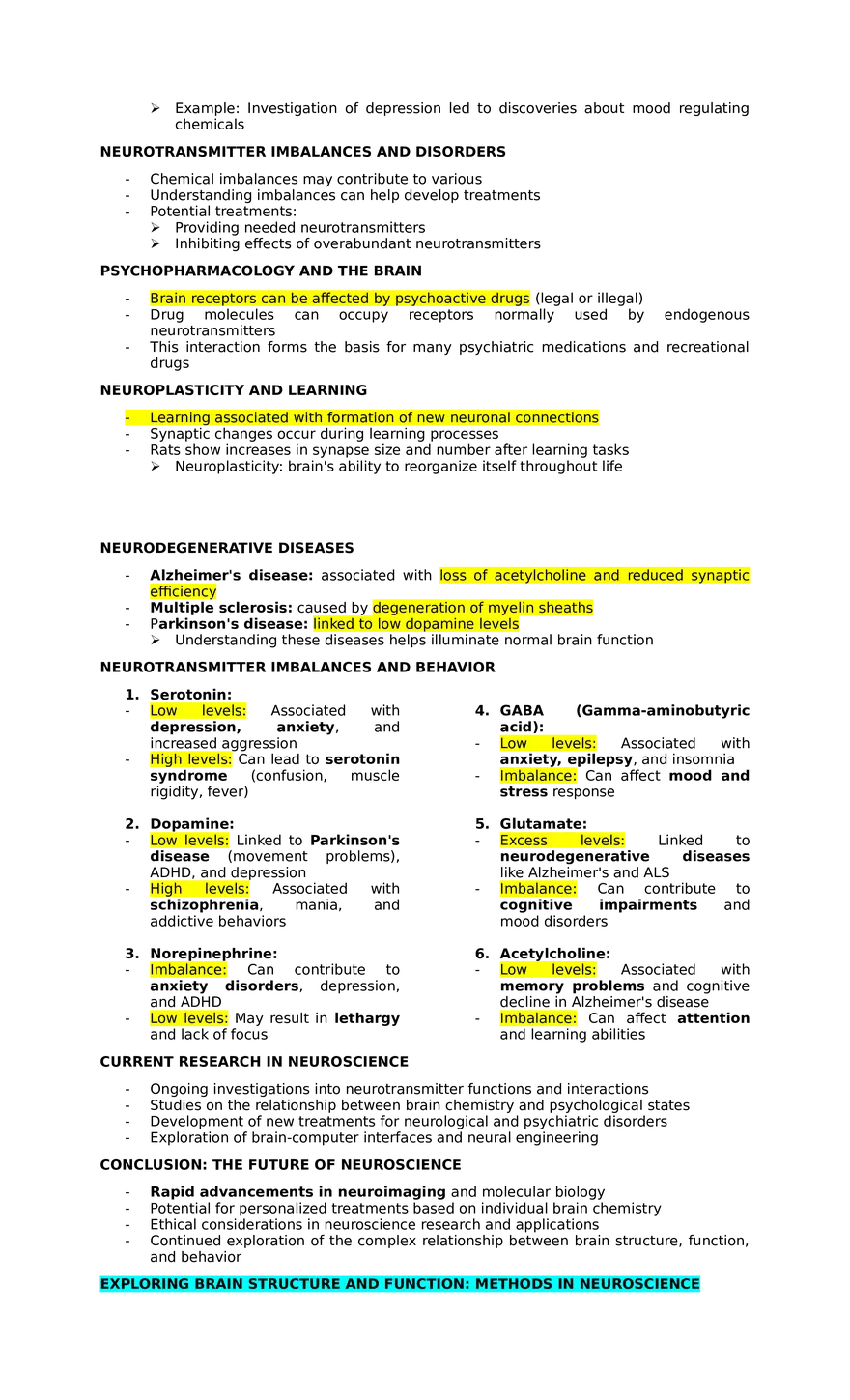 Lesson 3  Cognition in the Brain. Anatomy and Mechanisms - Page 7