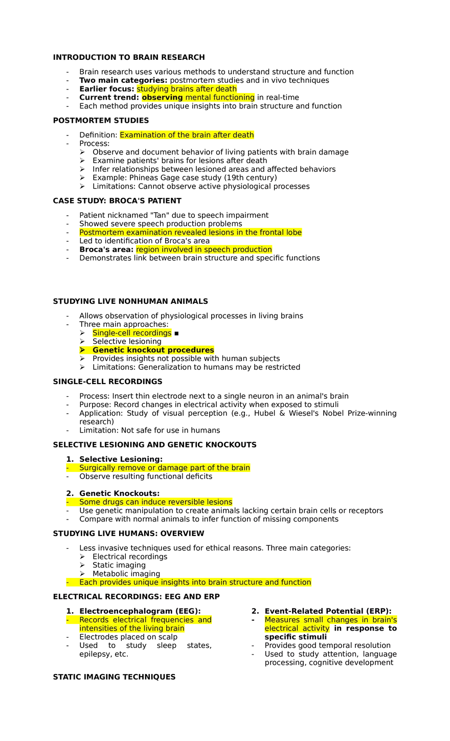 Lesson 3  Cognition in the Brain. Anatomy and Mechanisms - Page 8
