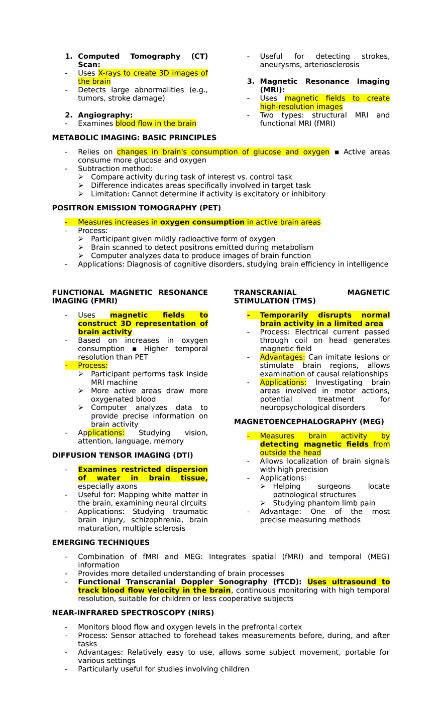 Lesson 3  Cognition in the Brain. Anatomy and Mechanisms - Page 9