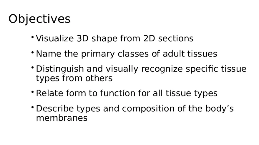 Chapter 5 Tissues – Epithelial, Connective, Muscle, Nervous, Membranes - Page 2