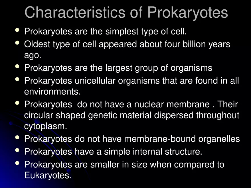 Prokaryotic Cells Vs. Eukaryotic Cells - Page 5