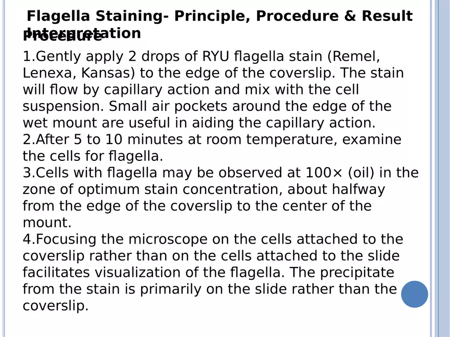 Bacterial Colonial Characteristics - Page 47