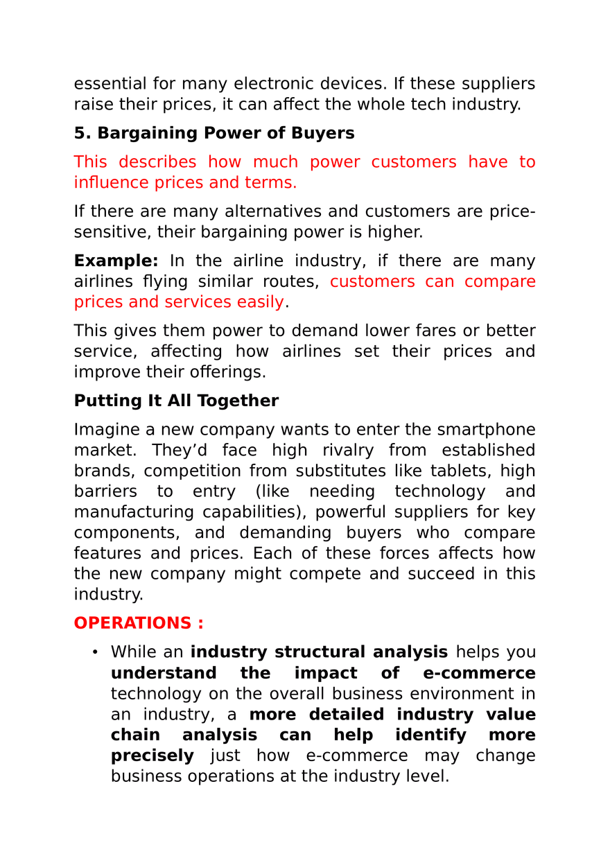 Industry Structure and E-commerce - Page 5