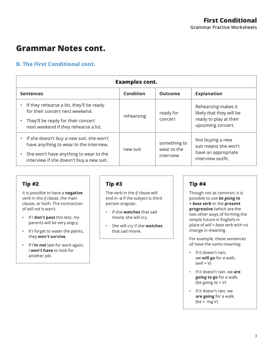 First Conditional Exercises - Page 8