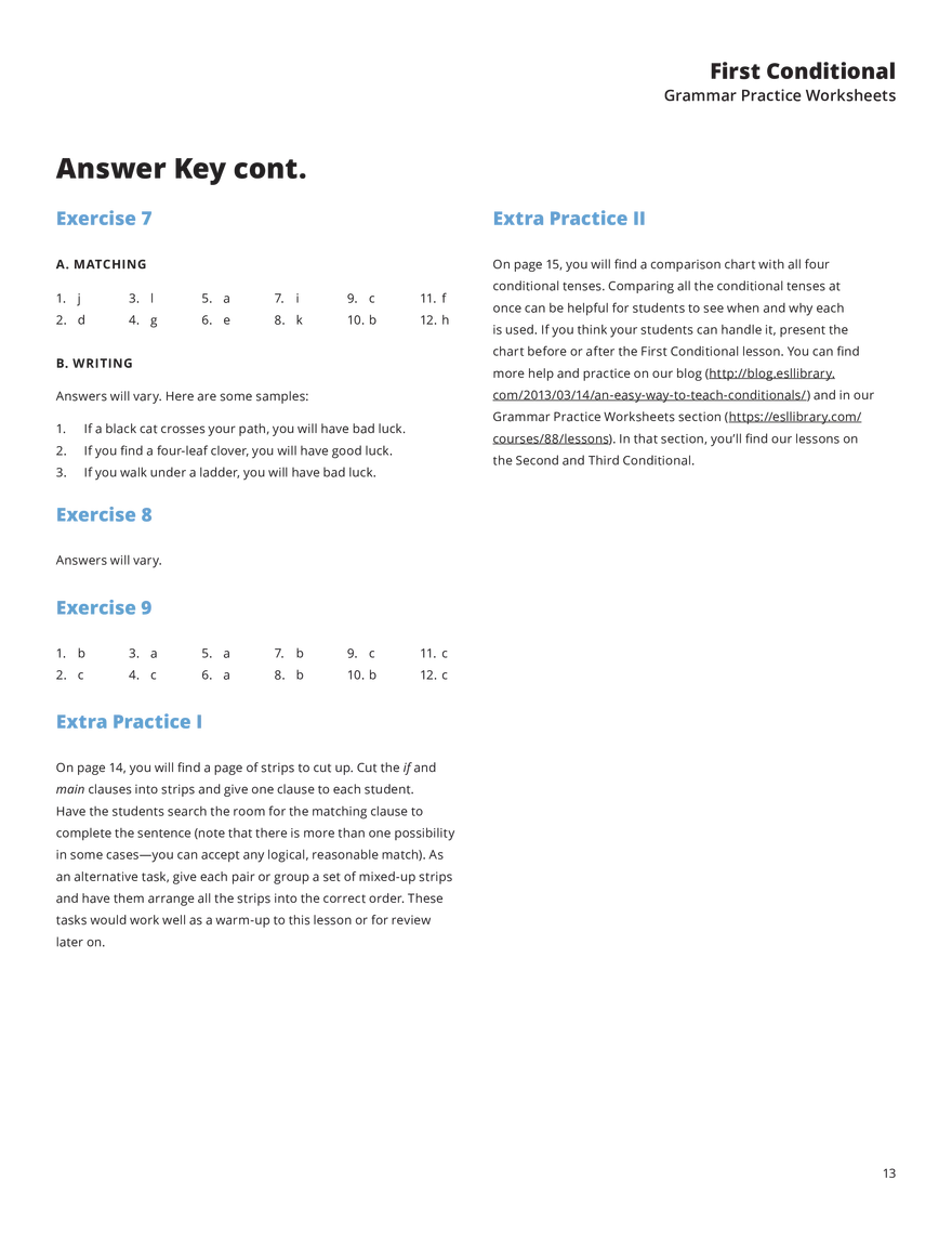 First Conditional Exercises - Page 5