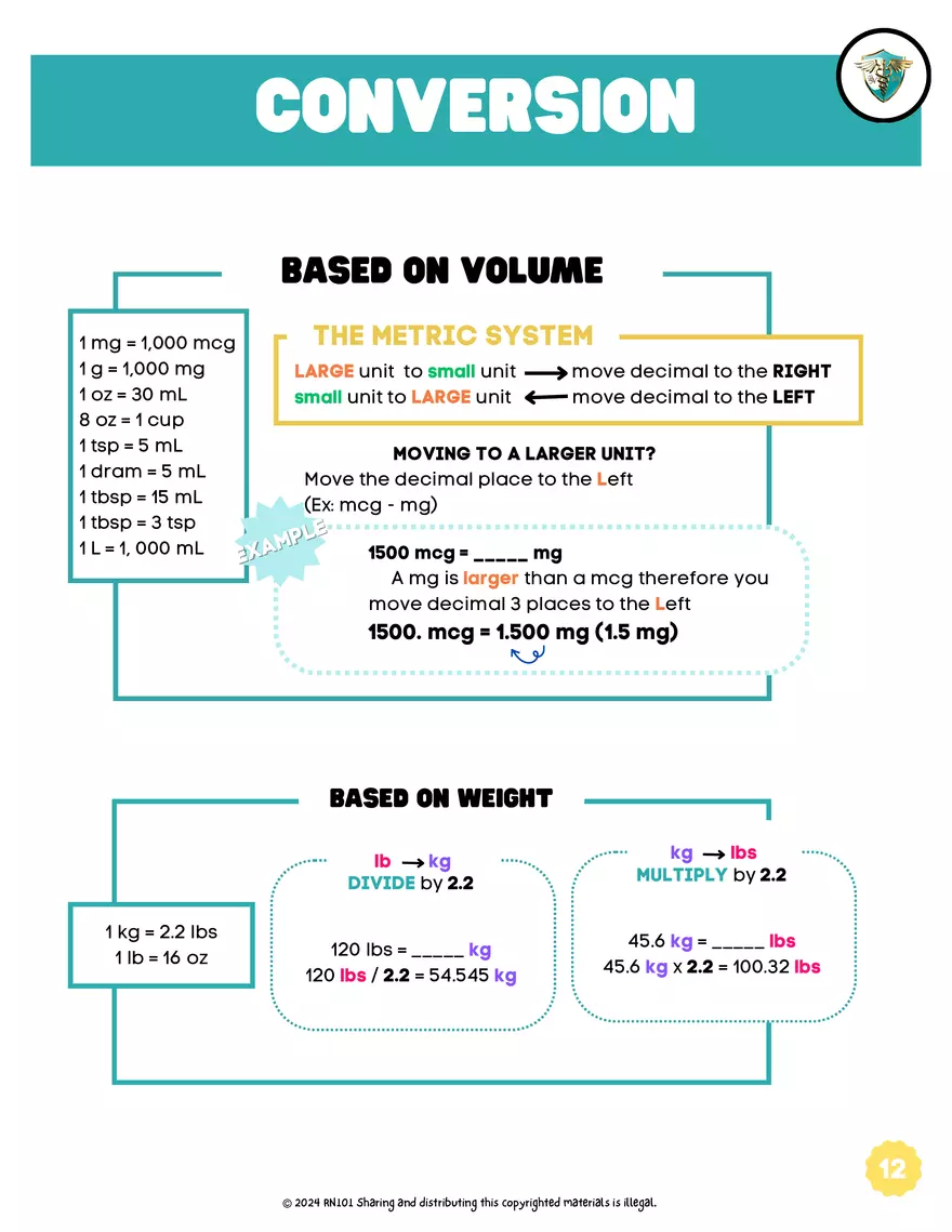 Basic Dosage Calculation Made Easy - Page 7