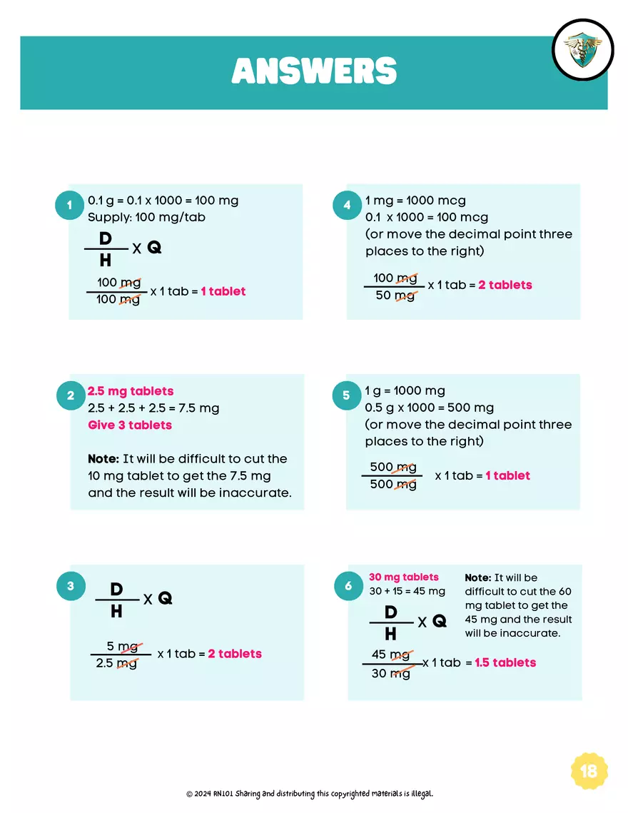 Basic Dosage Calculation Made Easy - Page 13