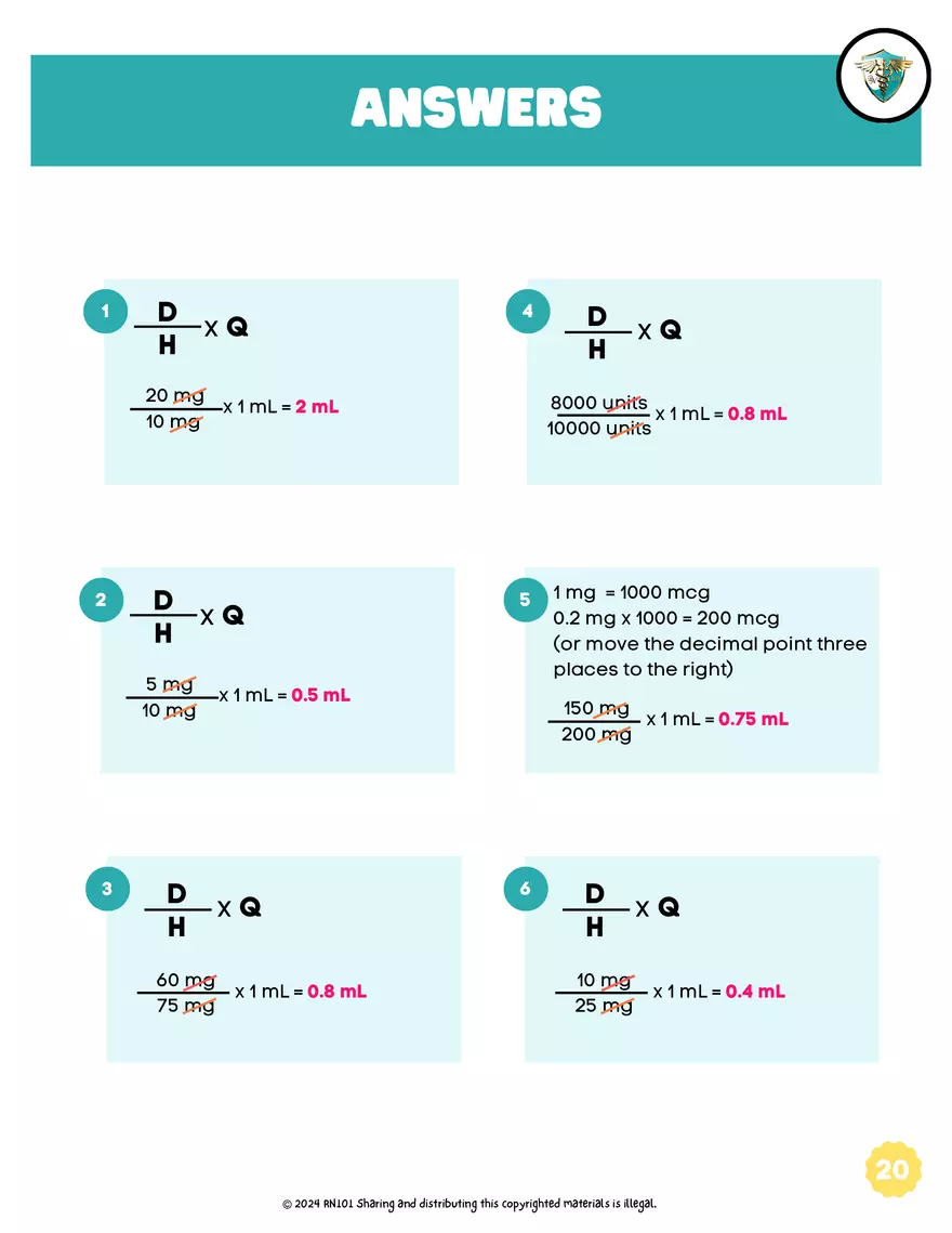 Basic Dosage Calculation Made Easy - Page 15