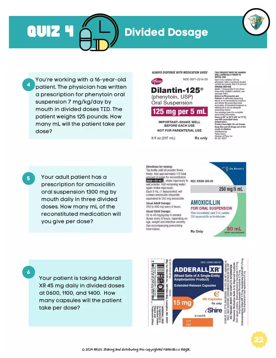 Basic Dosage Calculation Made Easy - Page 18