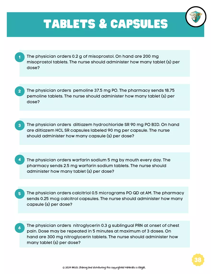 Basic Dosage Calculation Made Easy - Page 35
