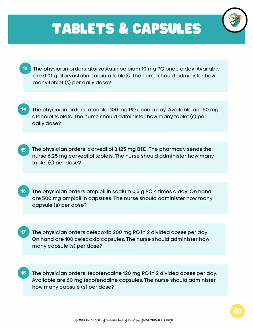 Basic Dosage Calculation Made Easy - Page 37
