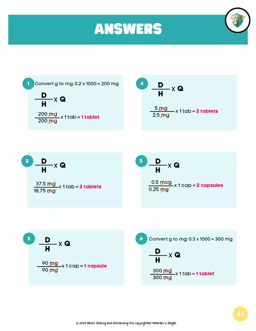 Basic Dosage Calculation Made Easy - Page 39