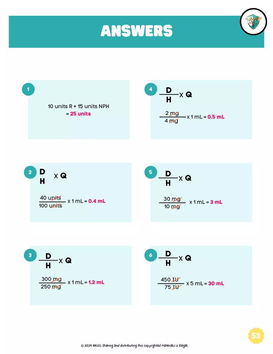 Basic Dosage Calculation Made Easy - Page 52