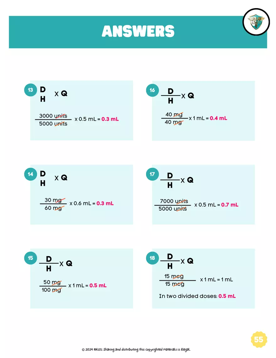 Basic Dosage Calculation Made Easy - Page 54