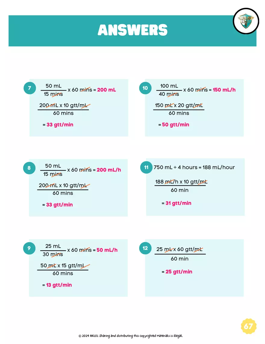 Basic Dosage Calculation Made Easy - Page 67