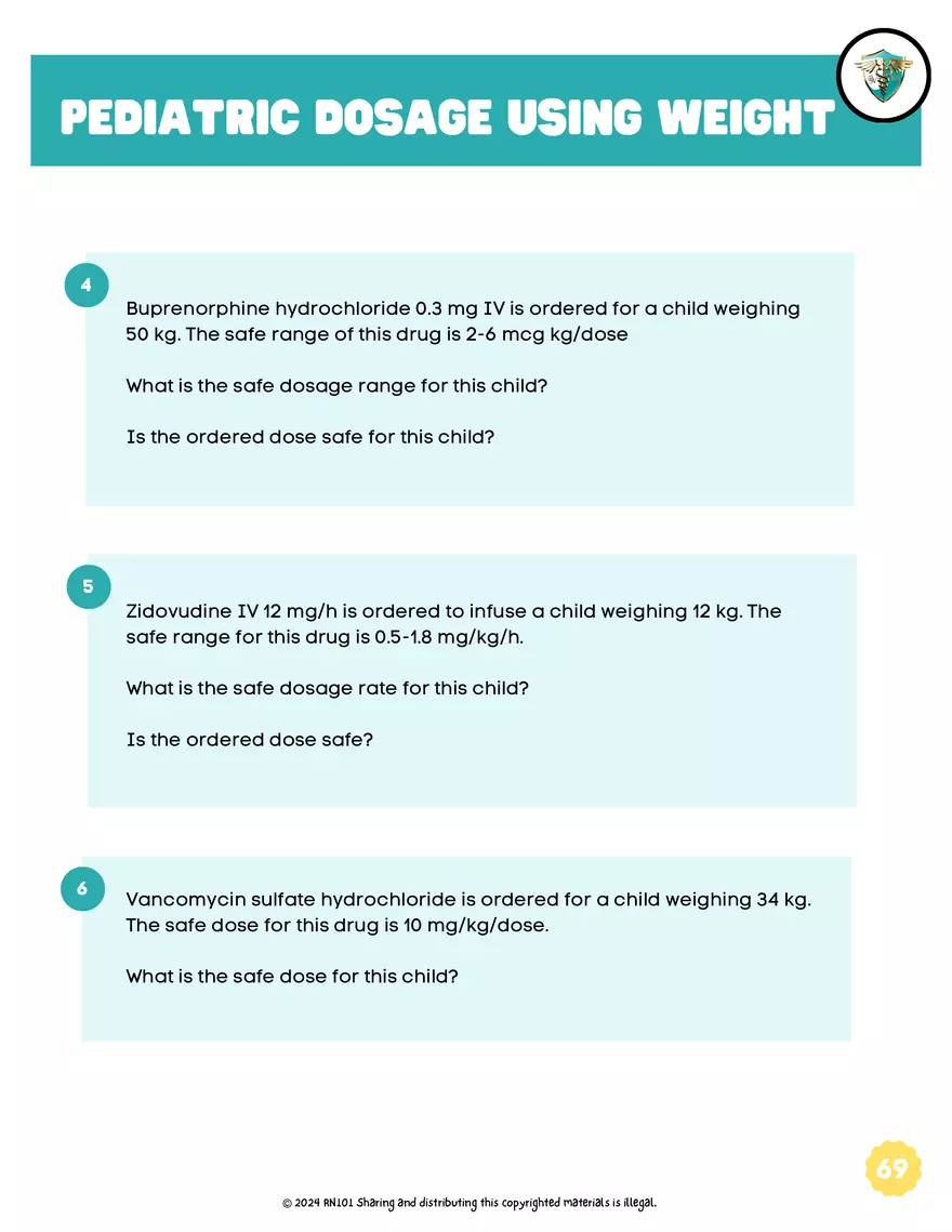 Basic Dosage Calculation Made Easy - Page 69