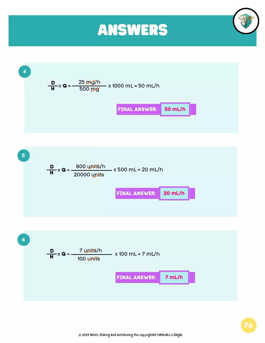 Basic Dosage Calculation Made Easy - Page 77