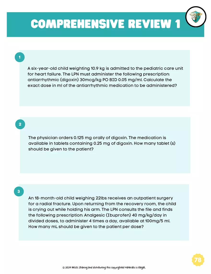 Basic Dosage Calculation Made Easy - Page 79