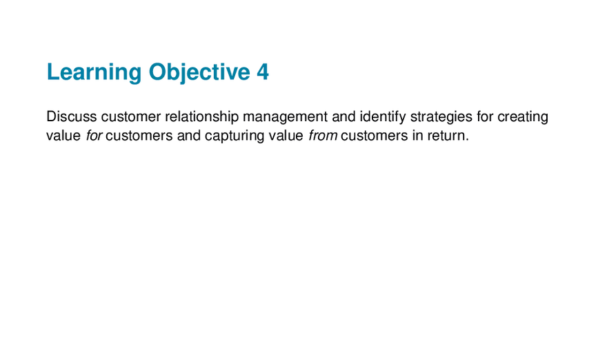 Chapter 1 Marketing Creating Customer Value and Engagement - Page 11
