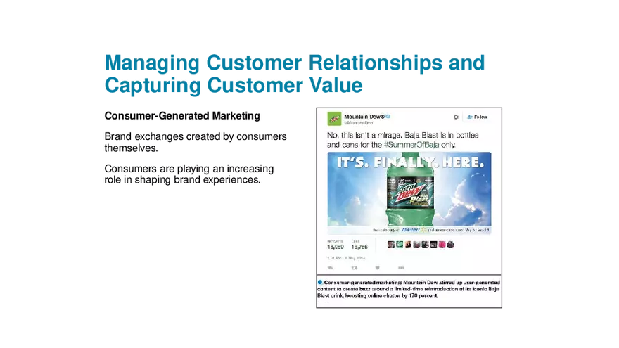 Chapter 1 Marketing Creating Customer Value and Engagement - Page 16