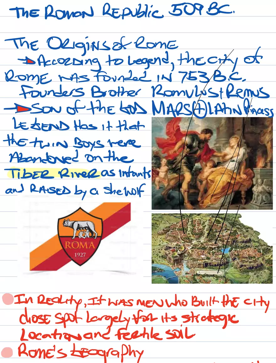 The Roman Republic 509 bc - Page 1