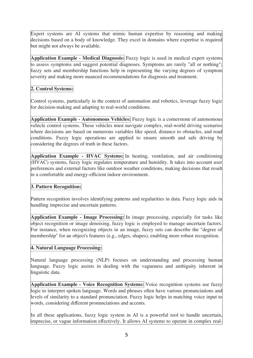 Fuzzy Logic in AI (Artificial Intelligence) - Page 8