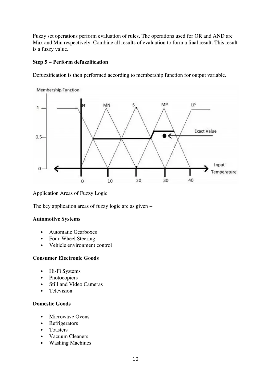 Fuzzy Logic in AI (Artificial Intelligence) - Page 4