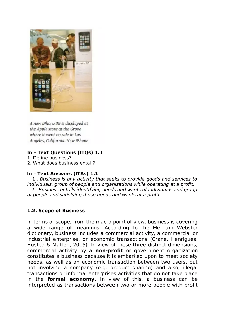 Study Session 1 Concept of Business - Page 4