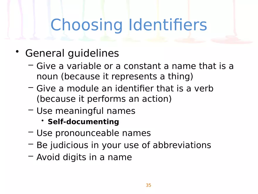 Chapter 2 Elements of High-Quality Programs - Page 29