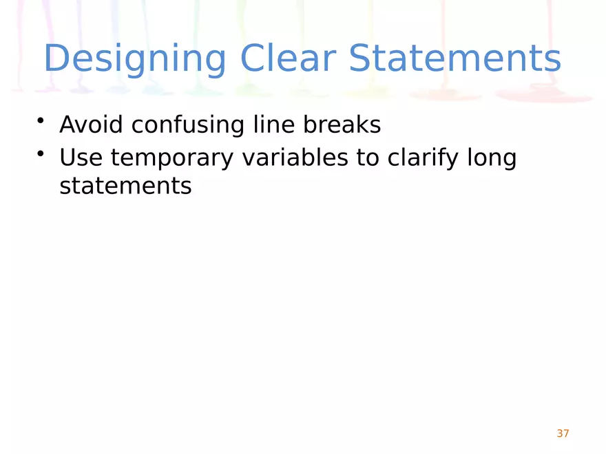 Chapter 2 Elements of High-Quality Programs - Page 31