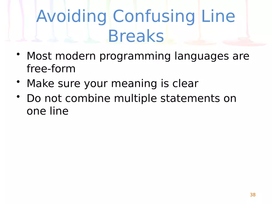 Chapter 2 Elements of High-Quality Programs - Page 32