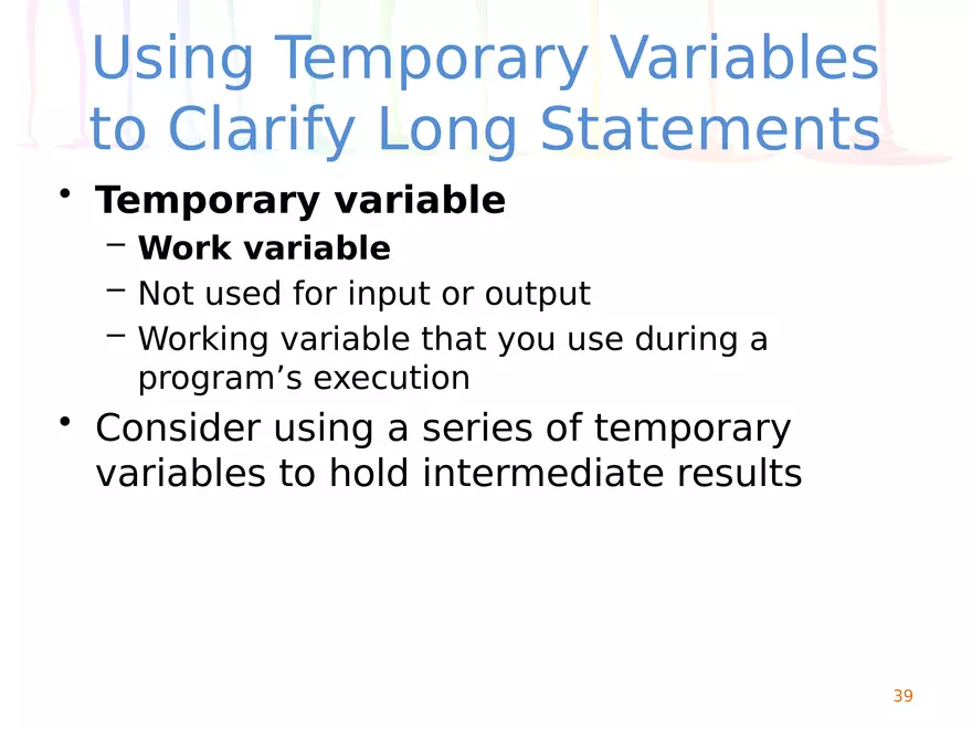 Chapter 2 Elements of High-Quality Programs - Page 33