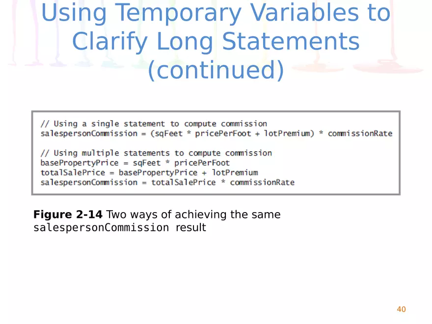 Chapter 2 Elements of High-Quality Programs - Page 34