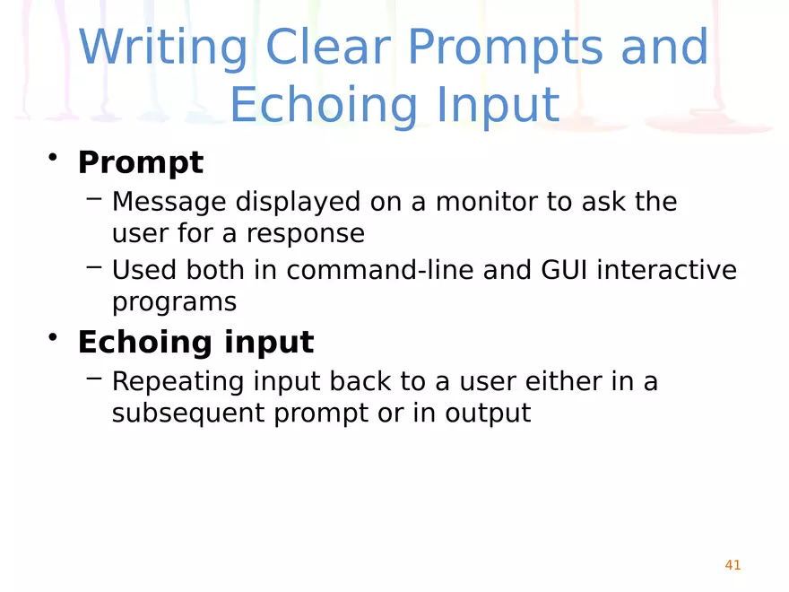 Chapter 2 Elements of High-Quality Programs - Page 36