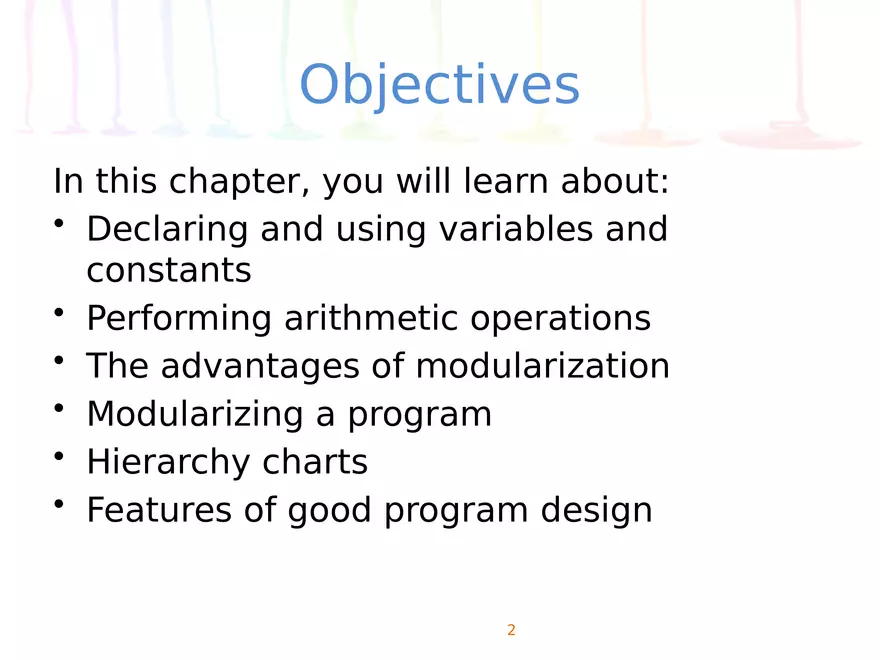 Chapter 2 Elements of High-Quality Programs - Page 2
