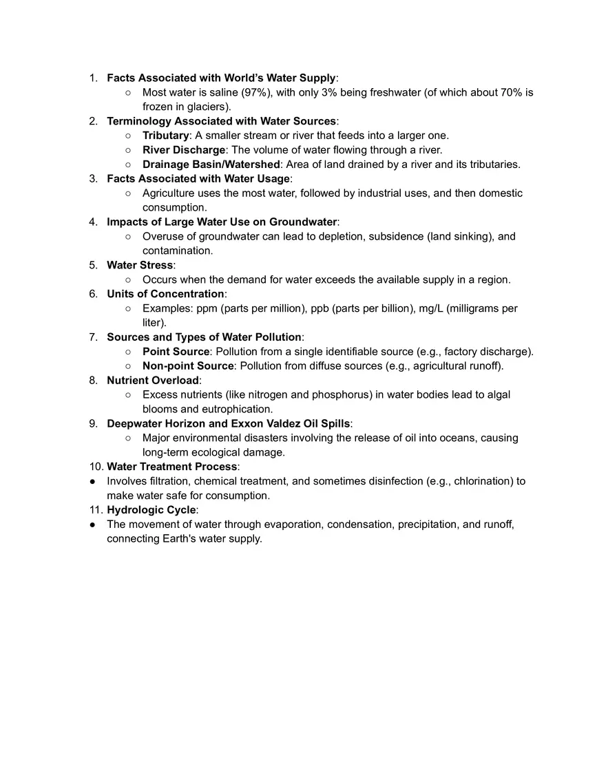 Unit 1 Introduction to Environmental Science - Page 4