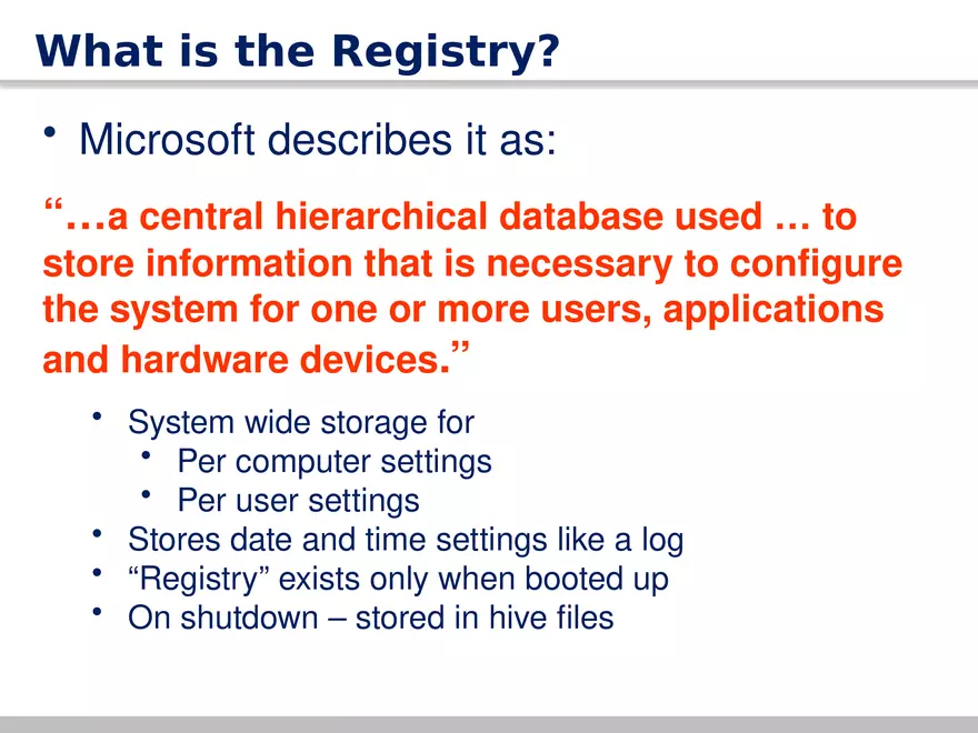 AccessData Registry Viewer 101 - Page 13