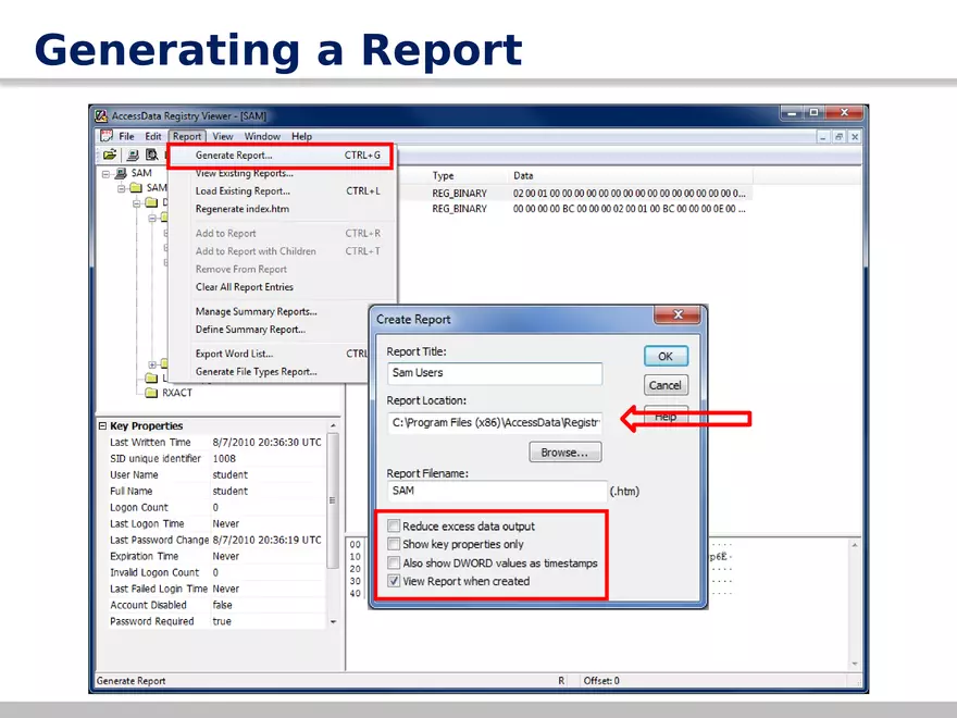 AccessData Registry Viewer 101 - Page 3