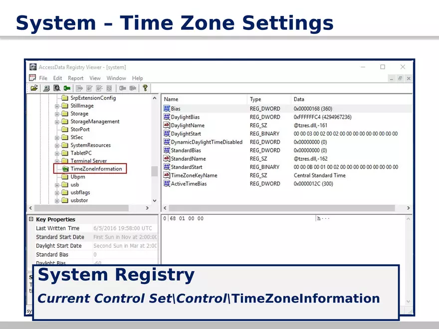 AccessData Registry Viewer 101 - Page 6